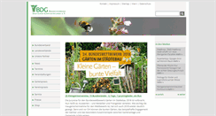 Desktop Screenshot of kleingarten-bund.de